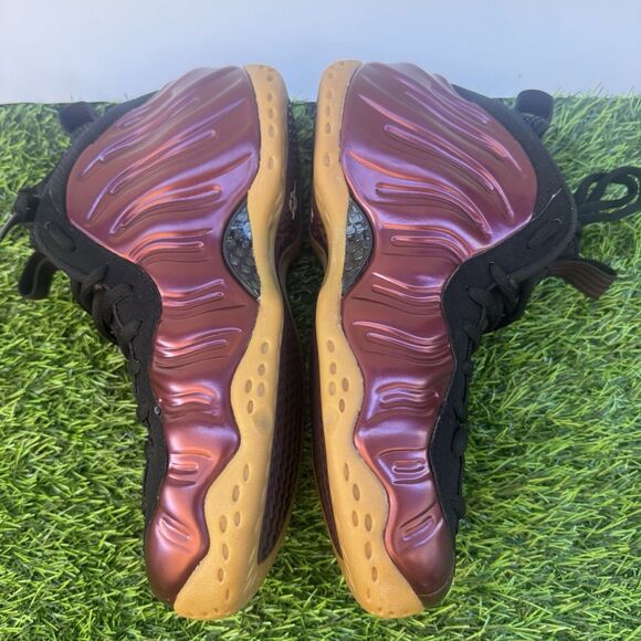 Nike Air Foamposite One Night Maroon Gum Men\'s Size 9.5 Used Exelent main image 9